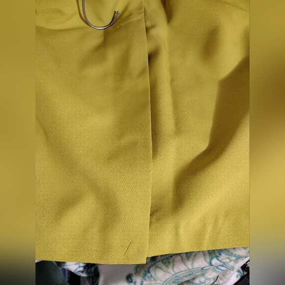 Allison Woods vintage 2pc skirt suit. Mustard yellow size 18W - Picture 7 of 8